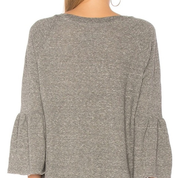 Current Elliot S Ruffle Sleeve Sweatshirt - Picture 13 of 13